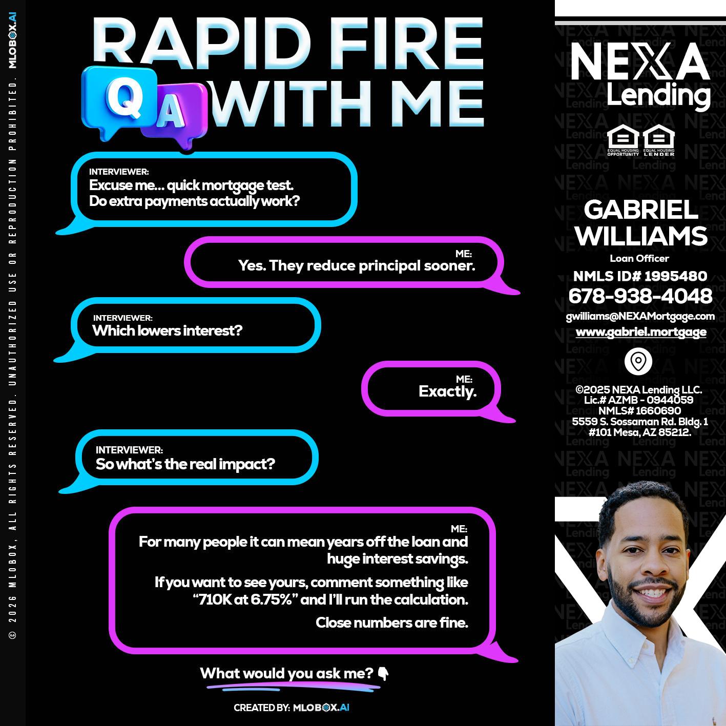 RAPID QA - Gabriel Williams -Loan Officer
