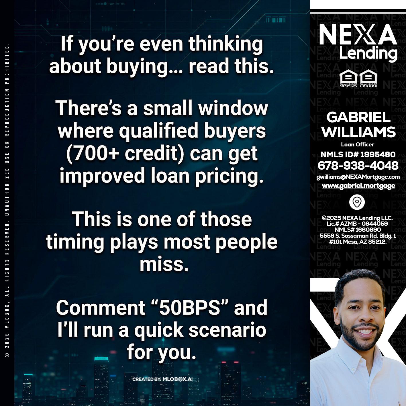 IF YOU EVER - Gabriel Williams -Loan Officer